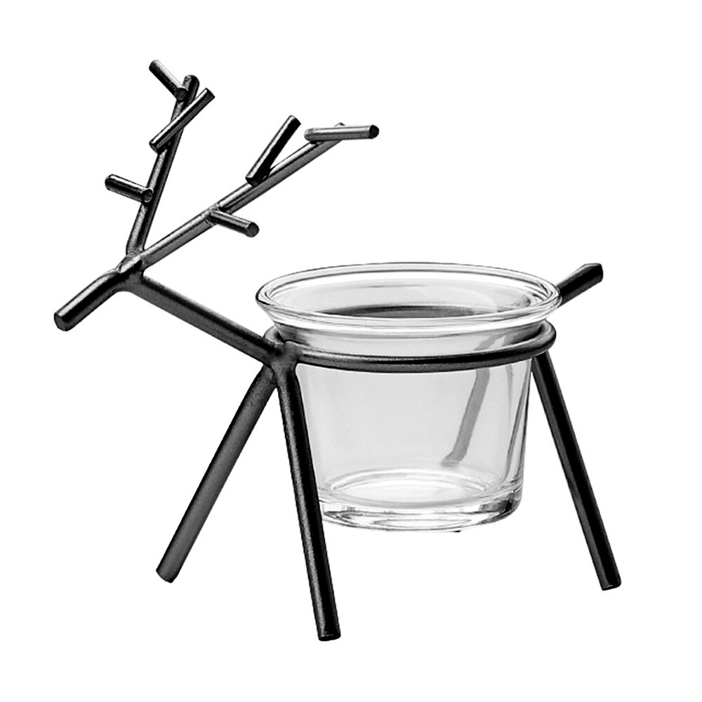 Kerst Kandelaars Europese Iron Art Leuke Herten Kandelaar Home Kerstversiering Festival Decor Speciale: 01