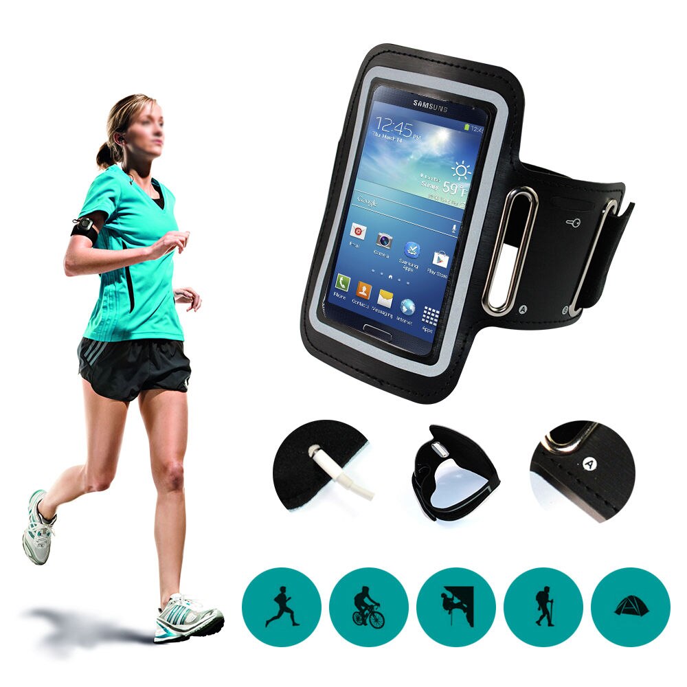 6" Running Sports Armband For Samusung S10 S9 S8 Huawei P30 PRO P20 Lite P10 Honor 8C 8X 6X 7X iphone 7 8 Plus X XR XS MAX Pouch