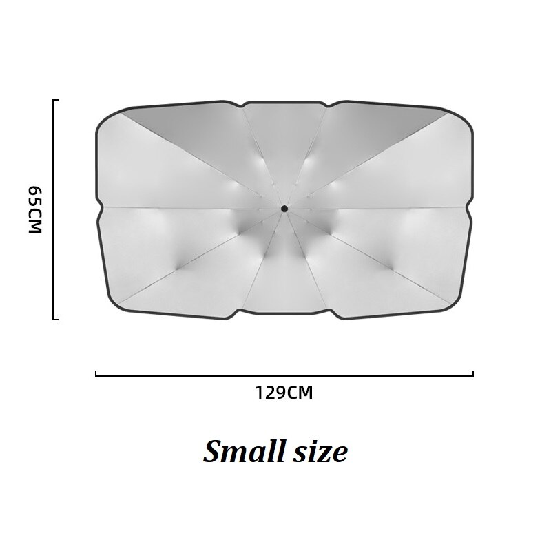 Car Sunshade Umberlla Car Sun Shade For Windshiele Cover Auto Windscreen Cover Interior UV Protector Accessories: Small size