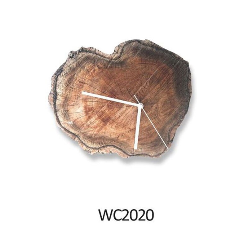 Kort digital klokke årgang romertall rustikk stil stue hjem interiør deco treveggklokke: Wc2020