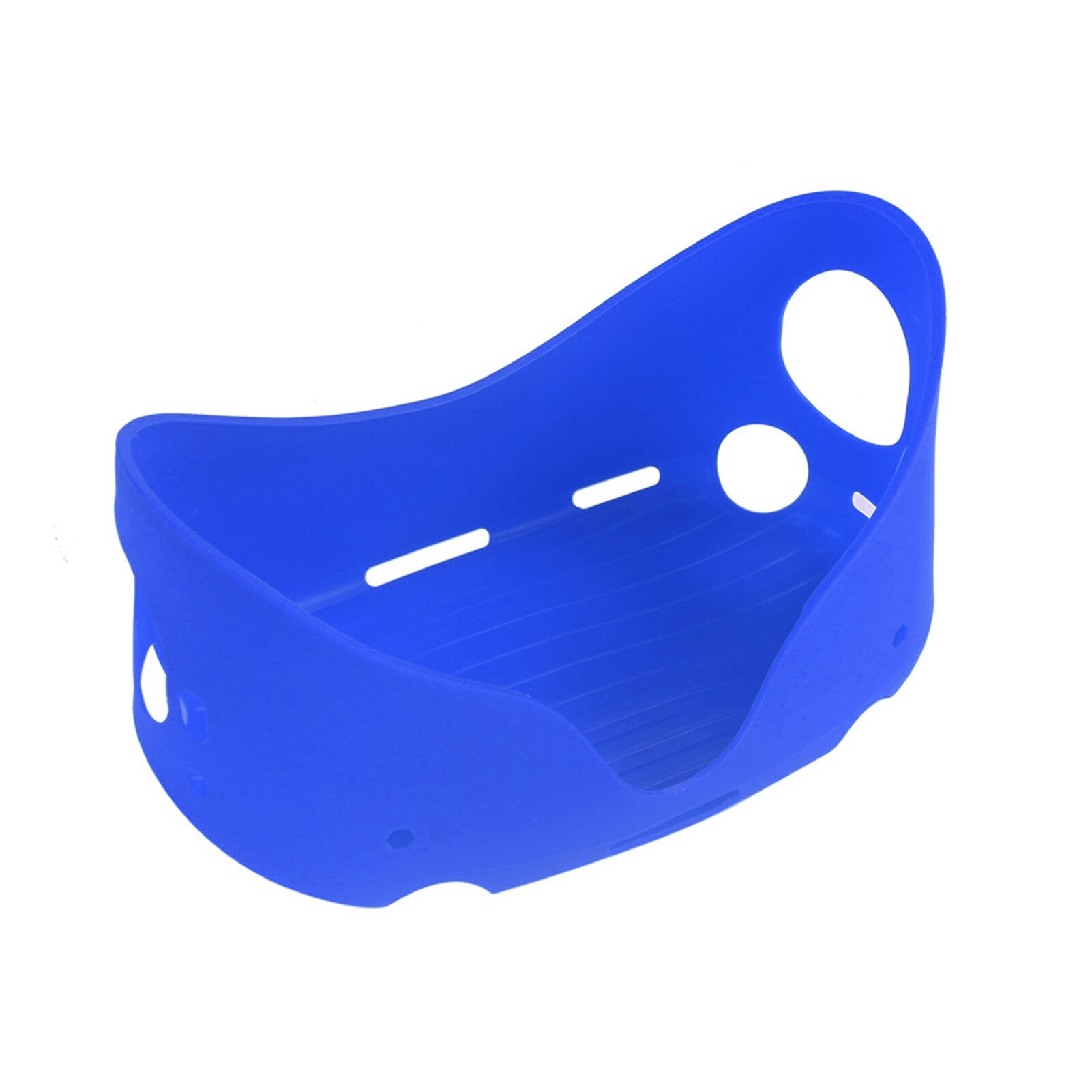 Vr Helm Beschermende Front Cover Voor Oculus Quest 2 Siliconen Anti-Throw Bescherming Shell Voor Oculus Quest 2 Headset accessoires: Blue