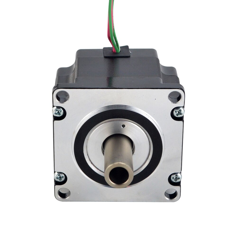 Dual Shaft Nema 23 Stepper Motor 0.78 Nm Hollow Shaft 2.0A 57x57x45mm Stepping Motor 12mm Shaft for CNC Engraving Machine