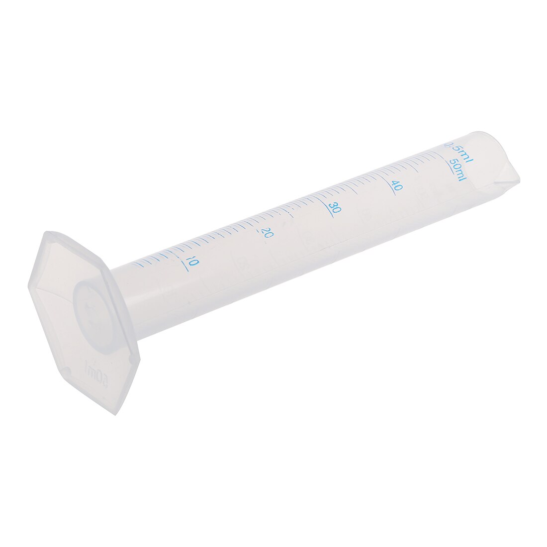 Height of 17cm graduated cylinder 50ml plastic