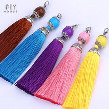 3 stuks gladde zijden kreeftensluiting kwastjes franje hanger diy knutselen kwastjes versieringen kleding gordijnen decoratie oorbellen sieraden onderdelen