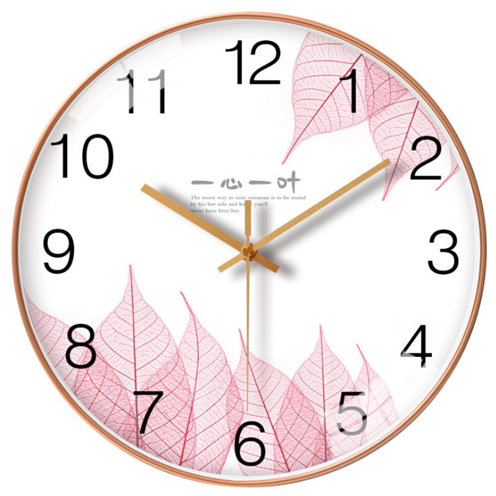 Wall Clock 10 Inch Silent Hanging Digital Quartz Horloges Thick Border Watch Living Room Study Decor Quartz Clock: C 10 Inch