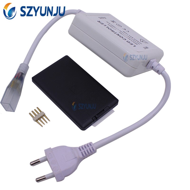 Input AC 220v-240V RF RGB controller 28 Key Remote led controller for high power 5050 220V RGB led strip