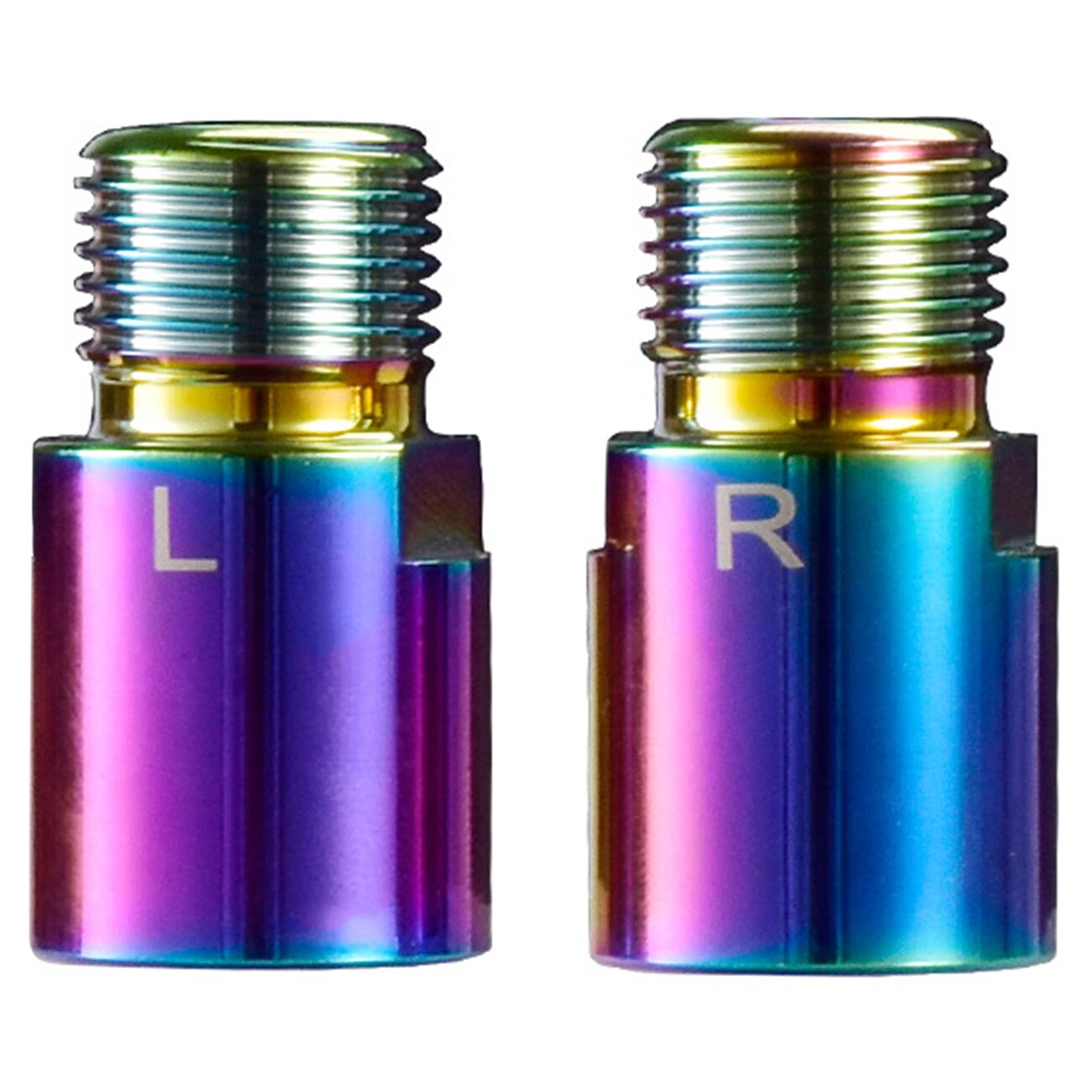 Bike Pedal Extenders Bicycle Pedal Spacers Bike Foot Pedal Extenders with L and R Markings for MTB Bike Mountain Road Bike: Colorful