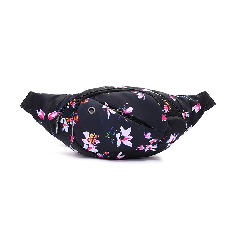 ¡Novedad! Riñonera a la con estampado Floral/colorido para mujer, riñonera informal, bolsa deportiva de viaje para el pecho