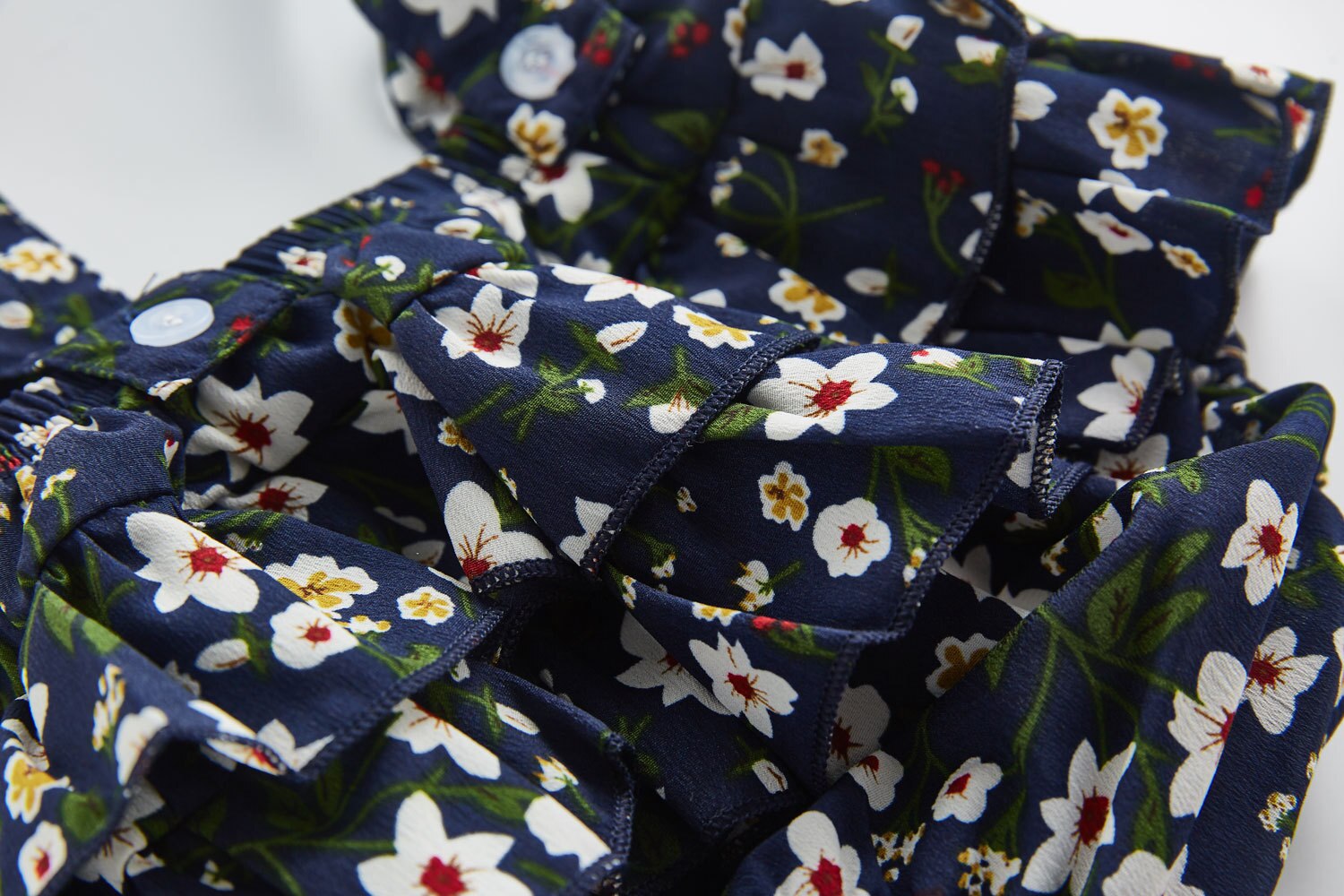 Bambino di Estate della ragazza Floreale Senza Bretelle Dei Pantaloni Dolce di Un Pezzo Senza Bretelle Dei Pantaloni Del Bambino dei bambini Casual Pantaloni Belli