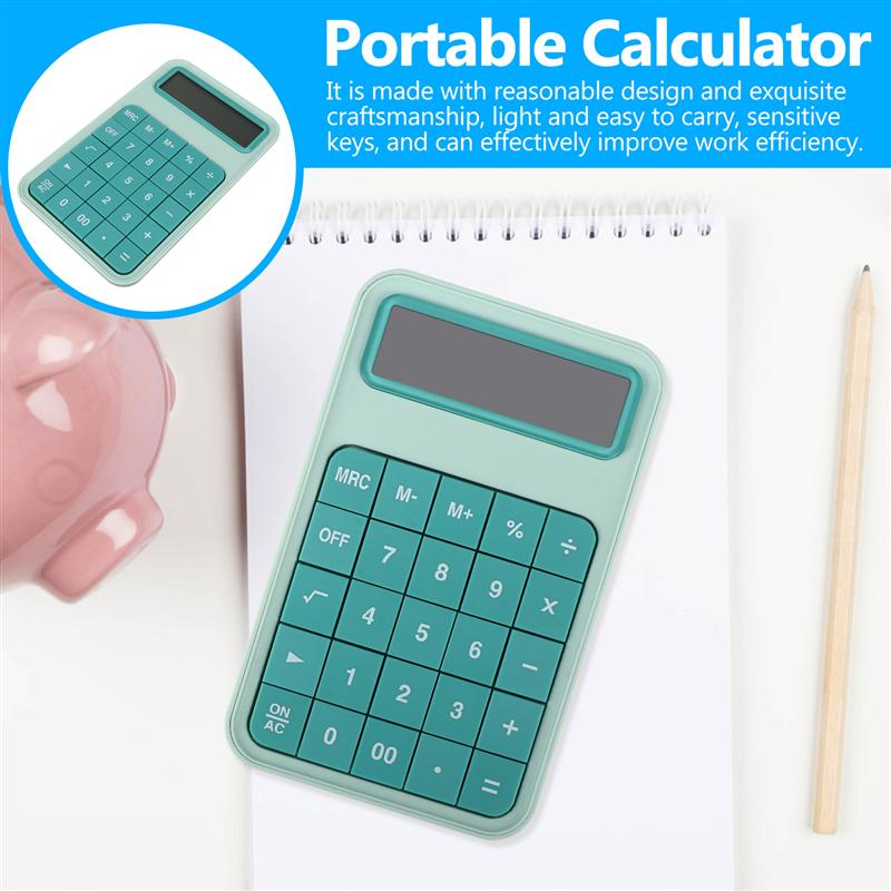 1pc Large Screen Electronic Calculator Office Stationery Practical Calculator