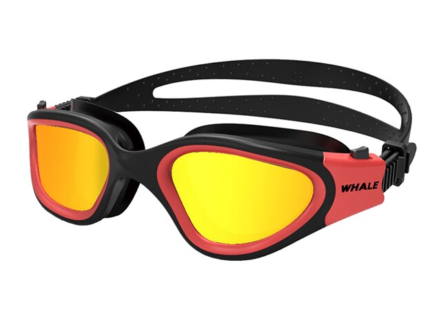 Whale Zwembril Anti-Fog High-Definition Coating Professionele Volwassen Universele Grote Frame Lenzen Gepolariseerde Licht Bril: MM7203