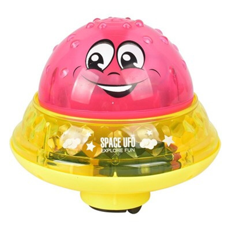 Baby Bath Toys Spray Water Shower Swim Pool Bathing Toys for Kids Electric Whale Bath Ball with Light Music Bathroom Toys: Q