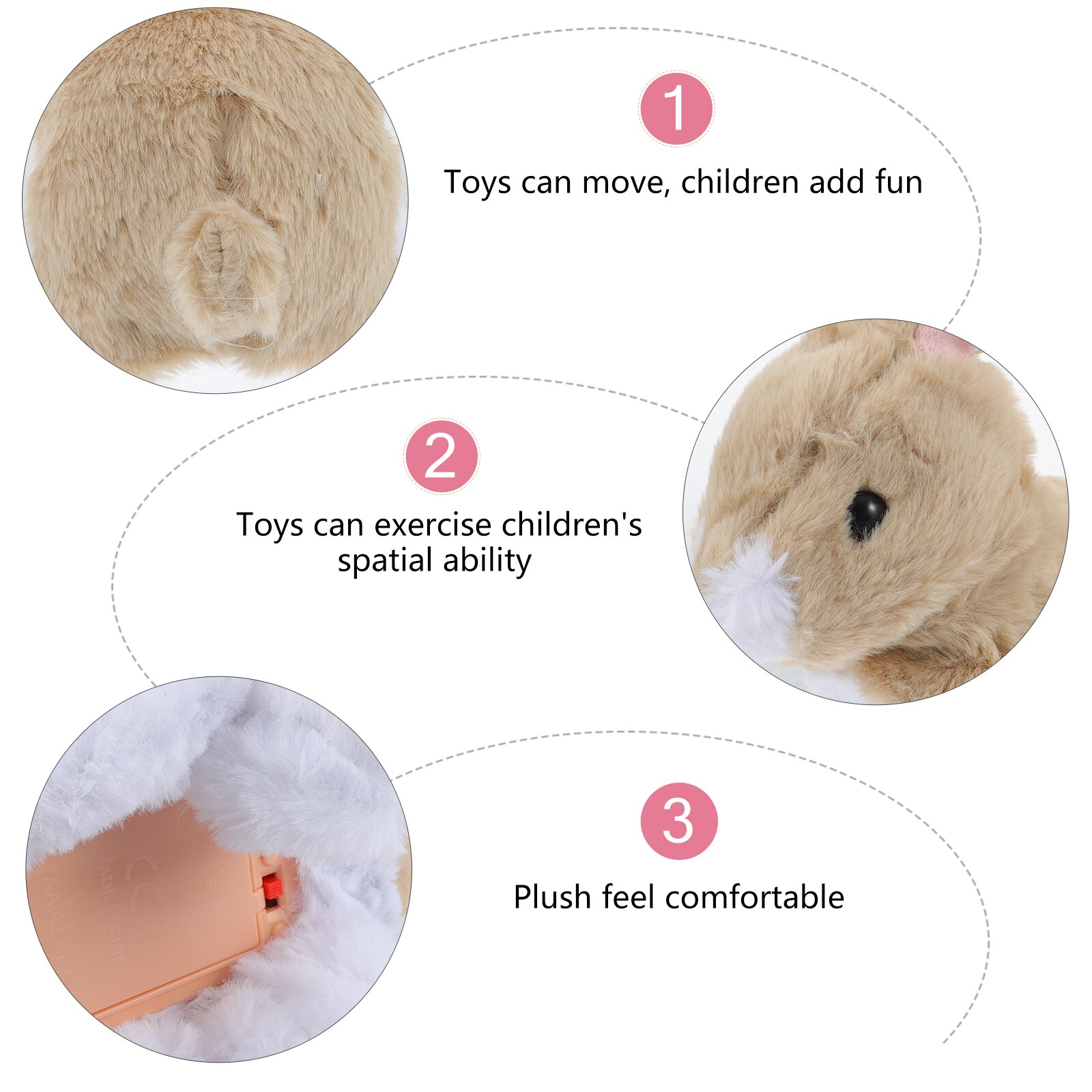 Electric Plush Rabbit Adorable Plush Children Elec... – Vicedeal