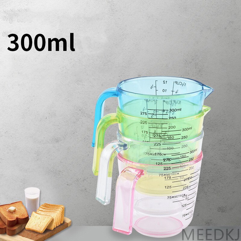 300ml measuring cup transparent measuring cylinder graduated measuring cup plastic
