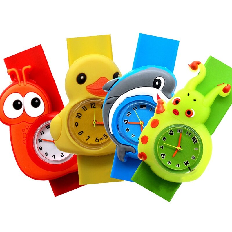 Cute Animal Children Kid Watches Cartoon Electronic Watch Lovely Silicone Strap Watches Clock Wristband Digital Wristwatch Alarm