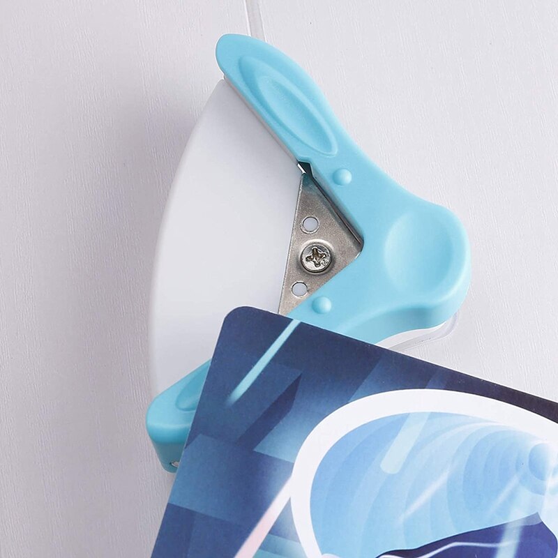 R5 5 Mm Corner Round Punch, Rounded Corner Cutter with Shelf, for Paper, Scrapbook, Name Cards, DIY Tools