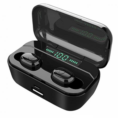 G6S Mini In-Ear Bluetooth 5.0 Stereo Draadloze Oortelefoon Oordopjes met Opladen Doos: Black 3