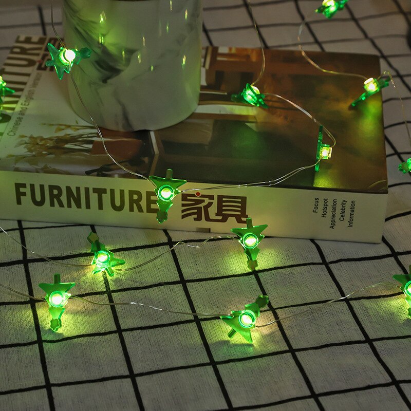 Led string lights Christmas decoration deer snowman pumpkin ghost snowflake Christmas tree copper string lights