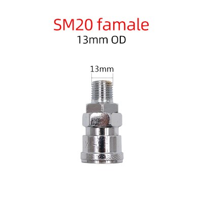 pneumatique raccord hose quick connector pneumatic releas hose fitting High pressure coupling PP20 SP20 PF20 PM20 air compressor: SM20