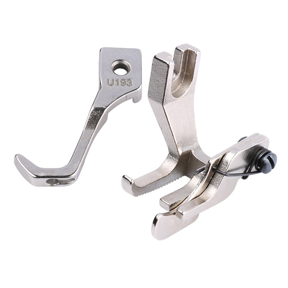 Industrial Flat Car With Lovable Knife Left Right Edge Pressing Feet DY Car Edge Blocking High Low Thickness Pressing Line Feet: Dark Khaki