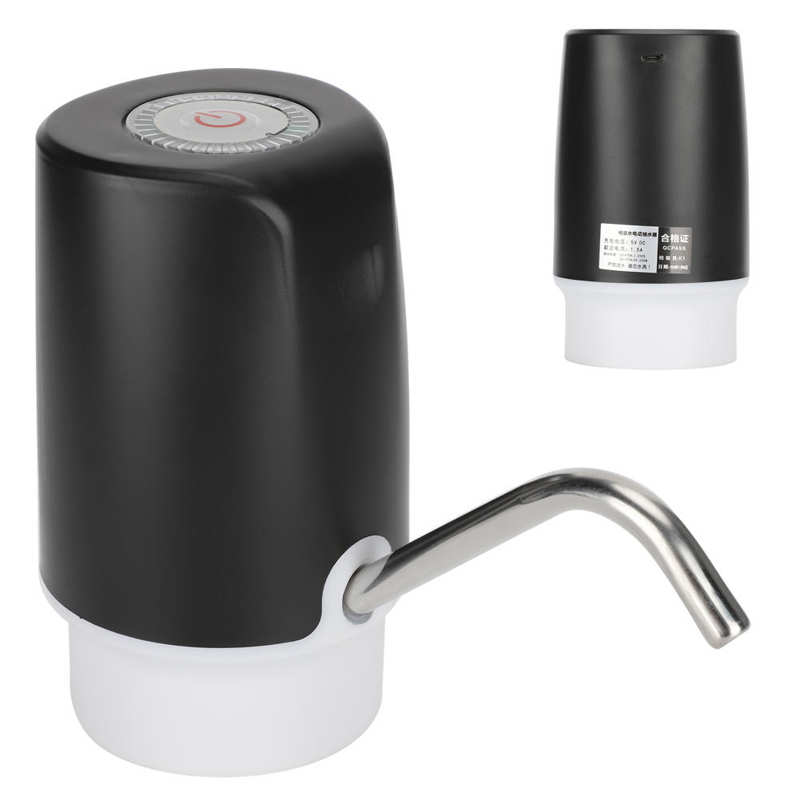 USB Charging Water Pump Dispenser Automatic Stop for 1min Electric Drinking Water Bottle Dispenser for Home