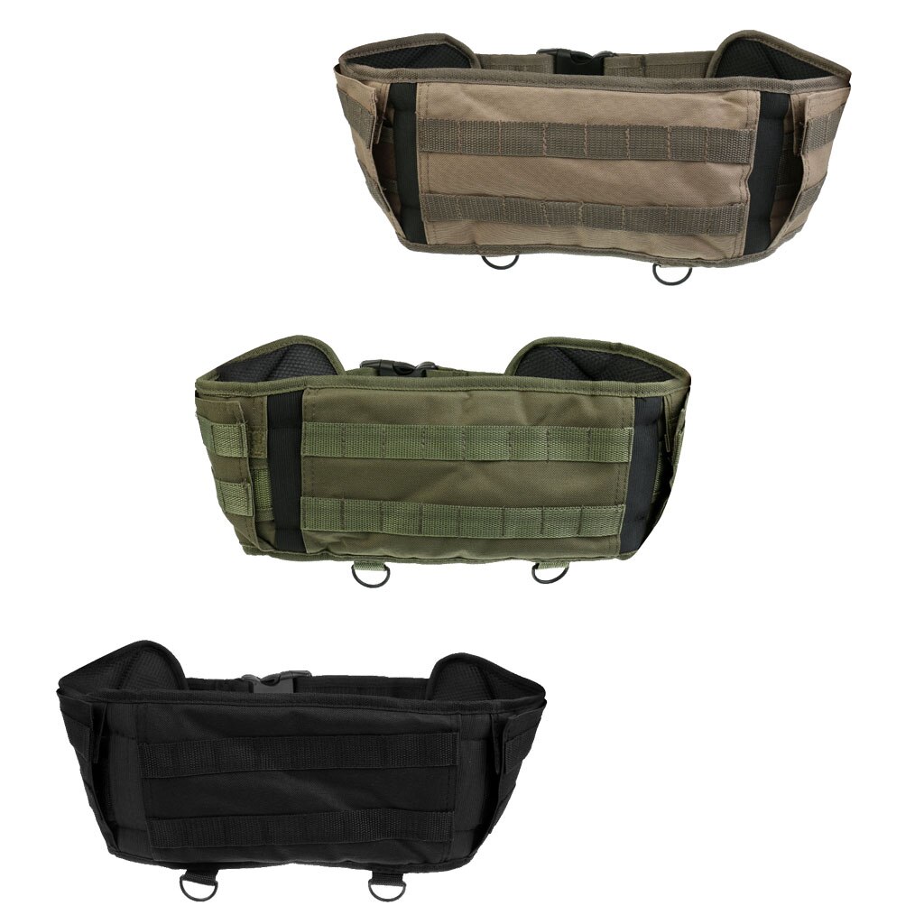 Riñonera deportiva resistente con relleno para exteriores, cinturón de carga para caza con 3 colores a elegir