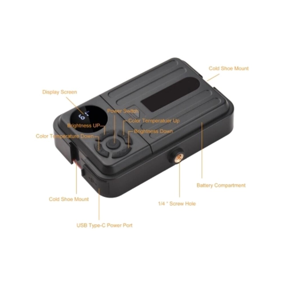 Led Video Licht Fotografie Licht Vullen Versie Make Lamp Met Dc Output, 8V3A Uitgangsspanning Live Verlichting Apparatuur Tool