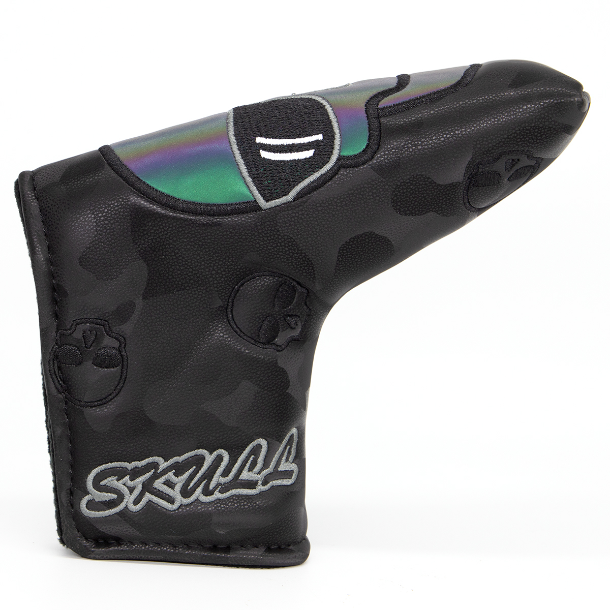 Golf Blade Putter Cover Golf Club Head Cover for Putter Leather Blade Putter Headcover with Magnetic Closure