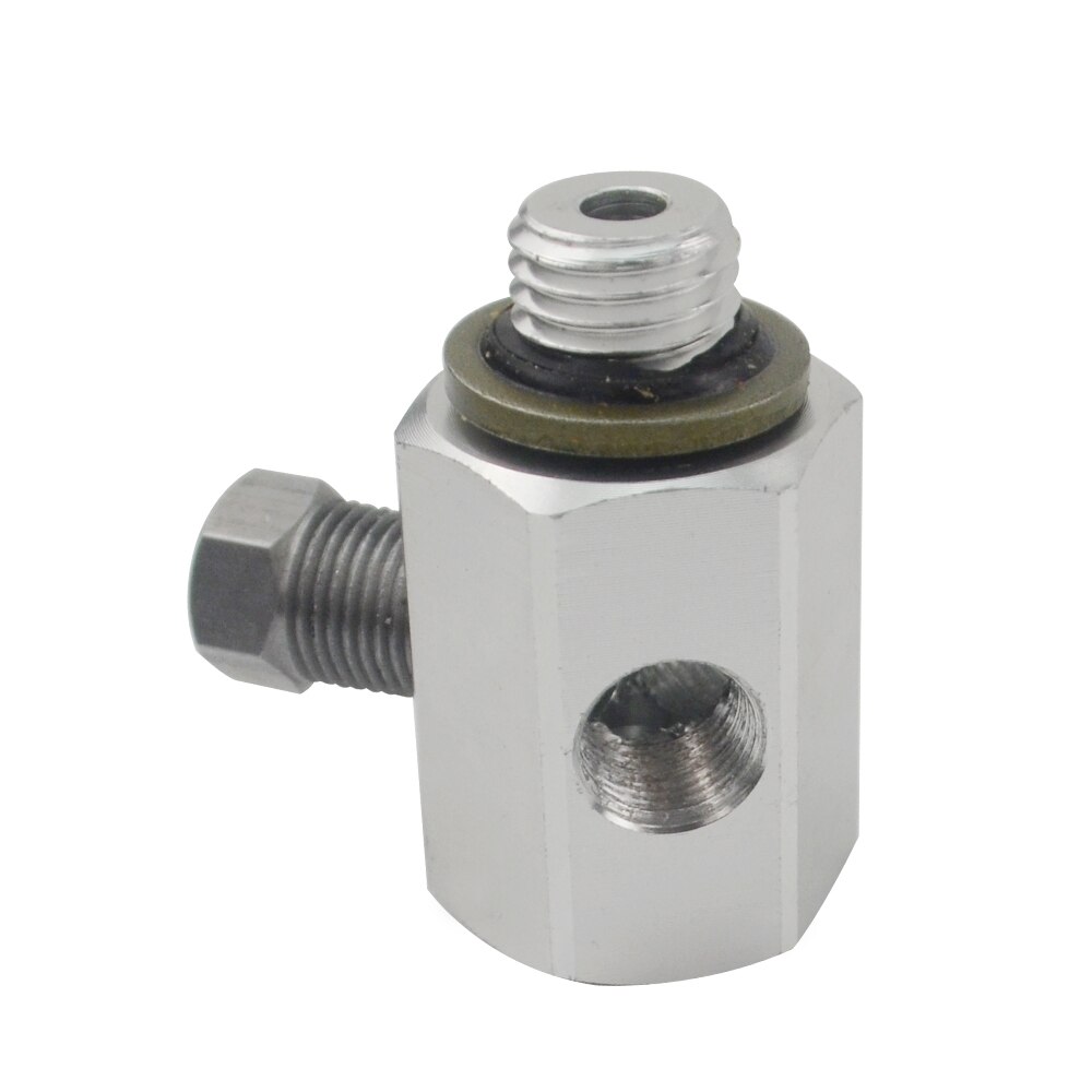 Darmowa wysyłka-3 Port ciśnienia oleju wskaźnik temperatury adapter T kawałek dla BMW serii 3 E30 E36 VR-OGA01