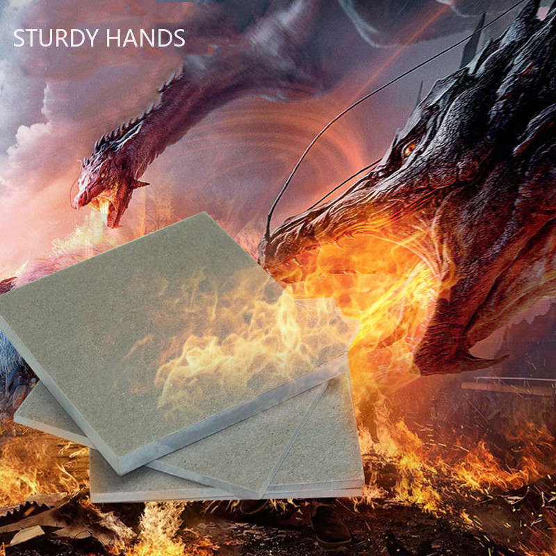 Fire and High Temperature Resistance Insulation Board High Strength Fiber Paper Board Insulation Material Baffle Home Supplies