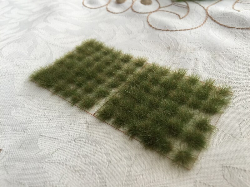 Simulation pflanze gras nadel gebäude spielzeug modell gras bush gebäude material, der DIY szene szene liefert sand tabelle diorama: GR005
