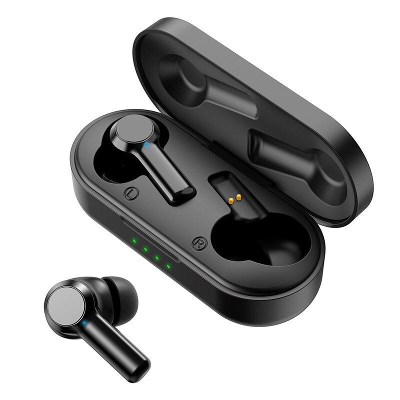 Bluetooth-headset  w20, schwarz, kabellos, stereo, in-ear, tragbar, audio- und videogeräte, stereo, sport, wasserdichte ohrhörer