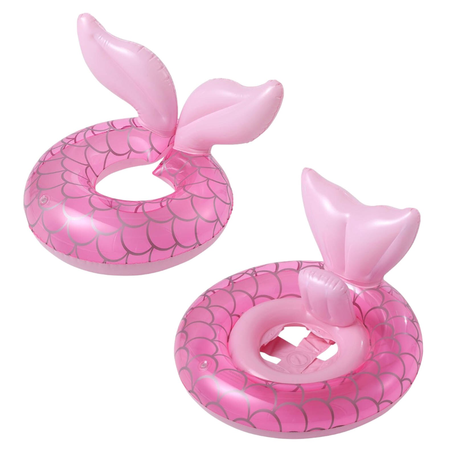 Mermaid Baby Float Opblaasbare Zwemmen Ring Kinderen Taille Zwembad Speelgoed