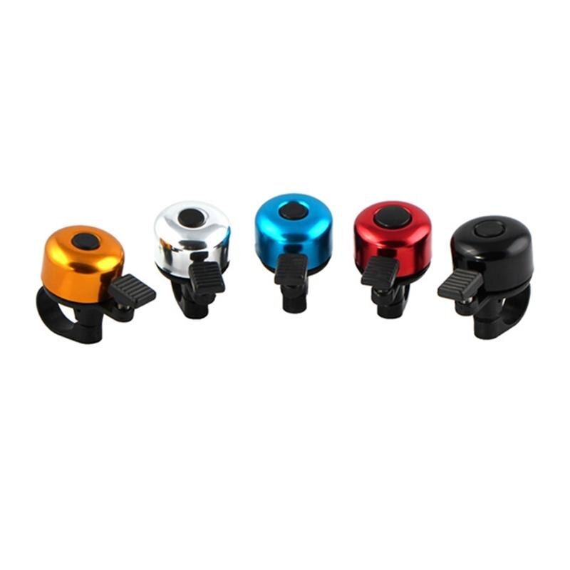 Veiligheid Fietsen Fietsstuur Metalen Ring Zwart Bike Bell Horn Sound Alarm Fiets Accessoire Outdoor Beschermende Bell Ringen