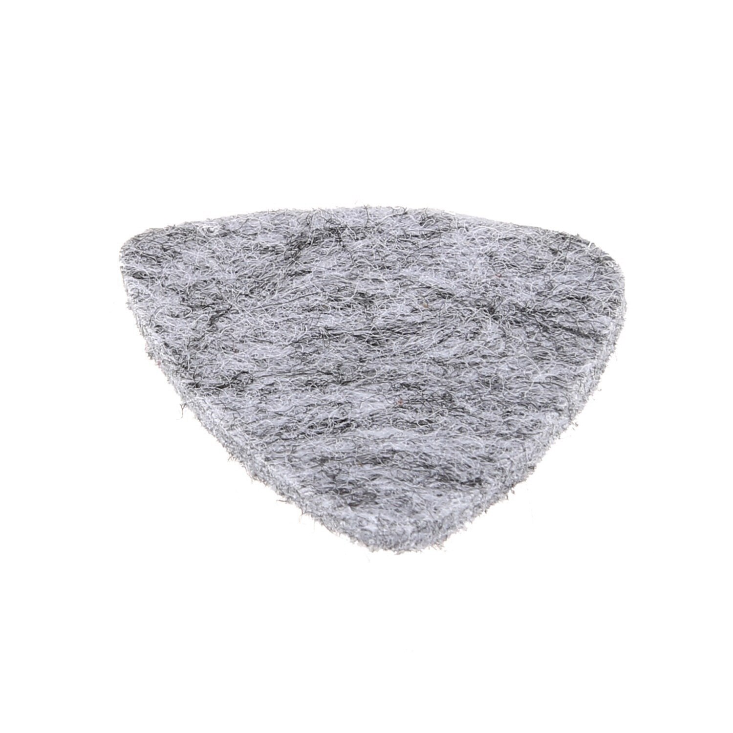 10 stuks zachte, harde ukelele plectrums van wolvilt, mandoline en gitaar, in de kleuren grijs en zwart