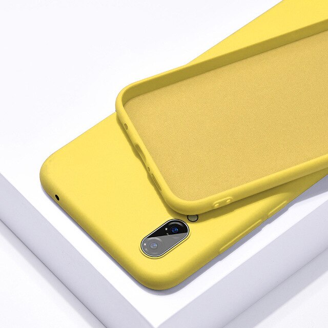 Coque en Silicone pour Infinix 11S, étui de Protection antichoc en TPU souple pour lentille 11S NFC: Infinix Hot 11S / Yellow