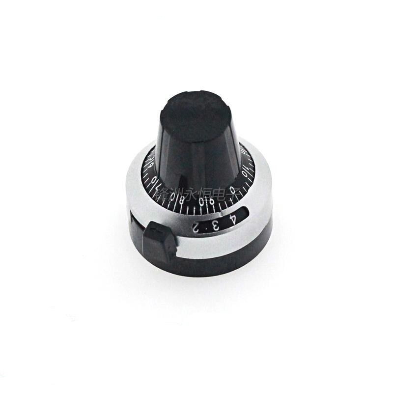 1pcs WXD3-13 3590S 6.35mm Potentiometer Precise Dial knob lockable Hat original
