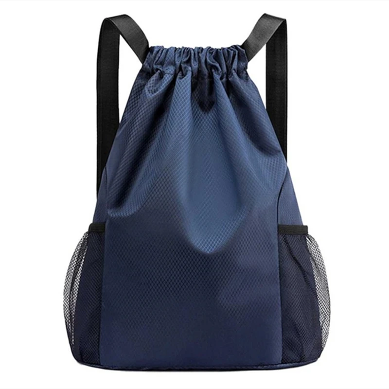 Sportrugzak met trekkoord String Bag Sackpack met grote capaciteit Gymzwemstrand voor dames en heren om dagelijks vast te houden: YELLOW