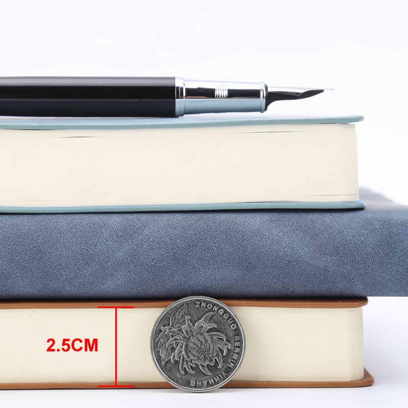 400Pages B5 Super Thick Wax Sense Leather A5 Notebook large Business Office Daily Work Notepad