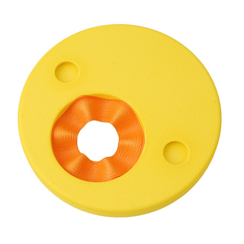 Disques de natation en mousse EVA, bandes de bras, manches flottantes, planche flottante pour piscine gonflable, anneaux, exercices de natation pour bébé: YELLOW