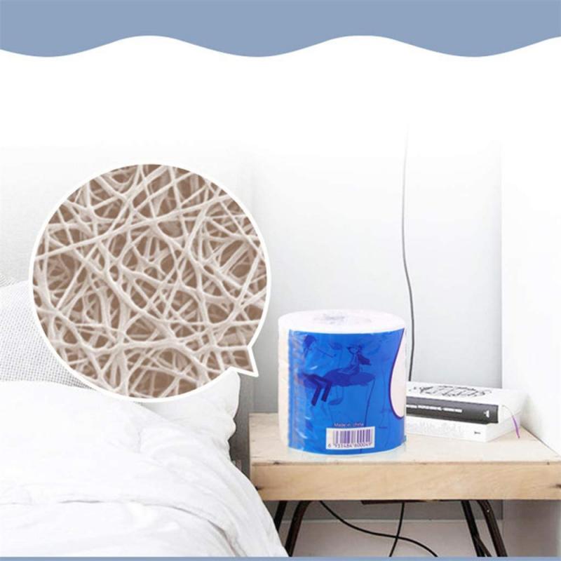 1-10 rollos suaves Premium 3-papel higiénico de capa cuarto de baño papel de seda lavabo, inodoro toallas de papel hogar servilleta de cocina uso