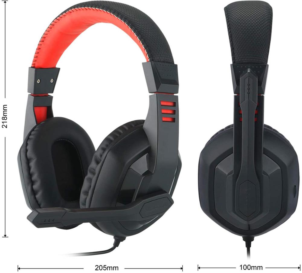 Redragon Garuda H120 Gaming Headset Met Microfoon Ingebouwde Ruisonderdrukking, Geschikt Voor Pc, Laptop, tablet, PS4 Xbox