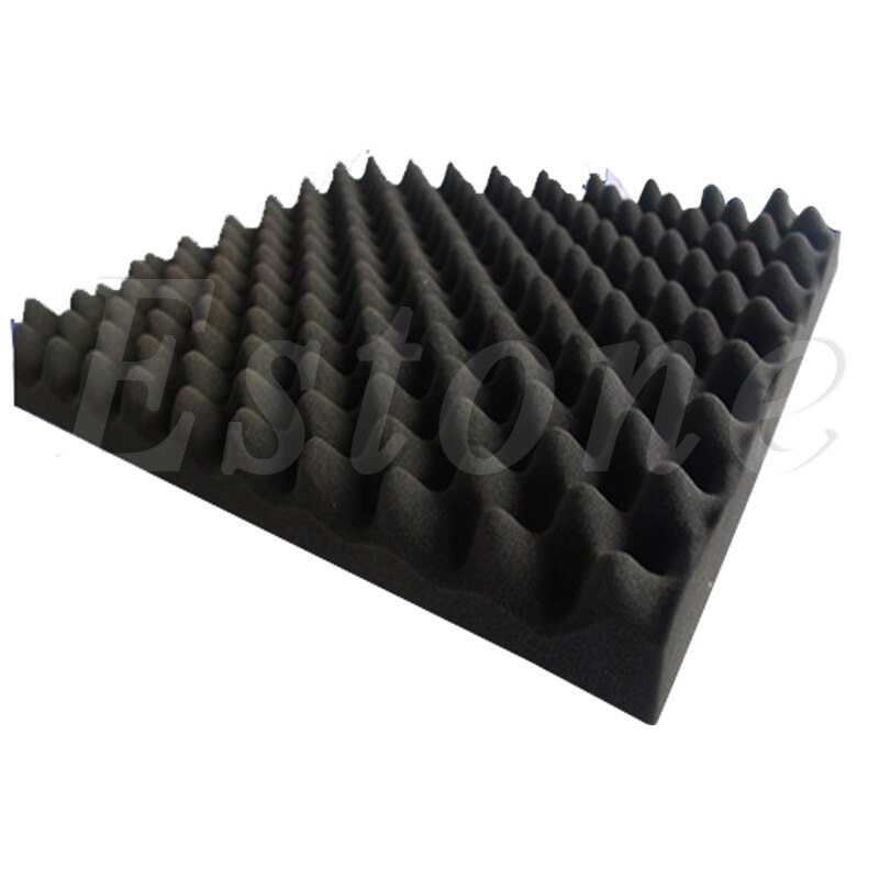 50x50x3cm Acoustic Soundproof Sound Stop Absorption Pyramid Studio Foam Sponge