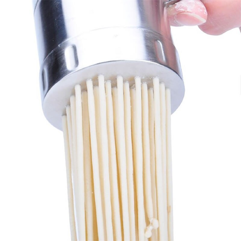 Goodfeer-Fabricante de fideos de Pasta Manual con 5 moldes de presión, máquina de espagueti, fideos, Pasta, máquina de corte, herramientas de Pasta