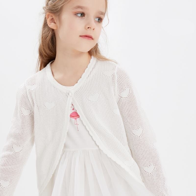 Cardigans pour filles de 1, 2, 3, 4, 5, 6, 7, 8 ans, pull rose, veste, manteau pour enfants, vêtements châle, 215413