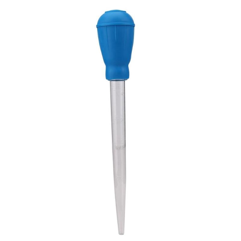 30ml Manuelle Mini Saug Rohr Filter Pumpe Aquarium Aquarium Siphon Reinigung Werkzeuge Sediment Rest Futter Wasser Reiniger: Blau