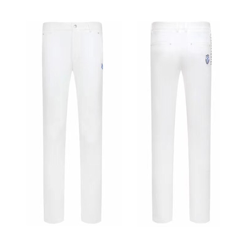 Nouveaux pantalons de golf hiver hommes: WHITE / 4size32
