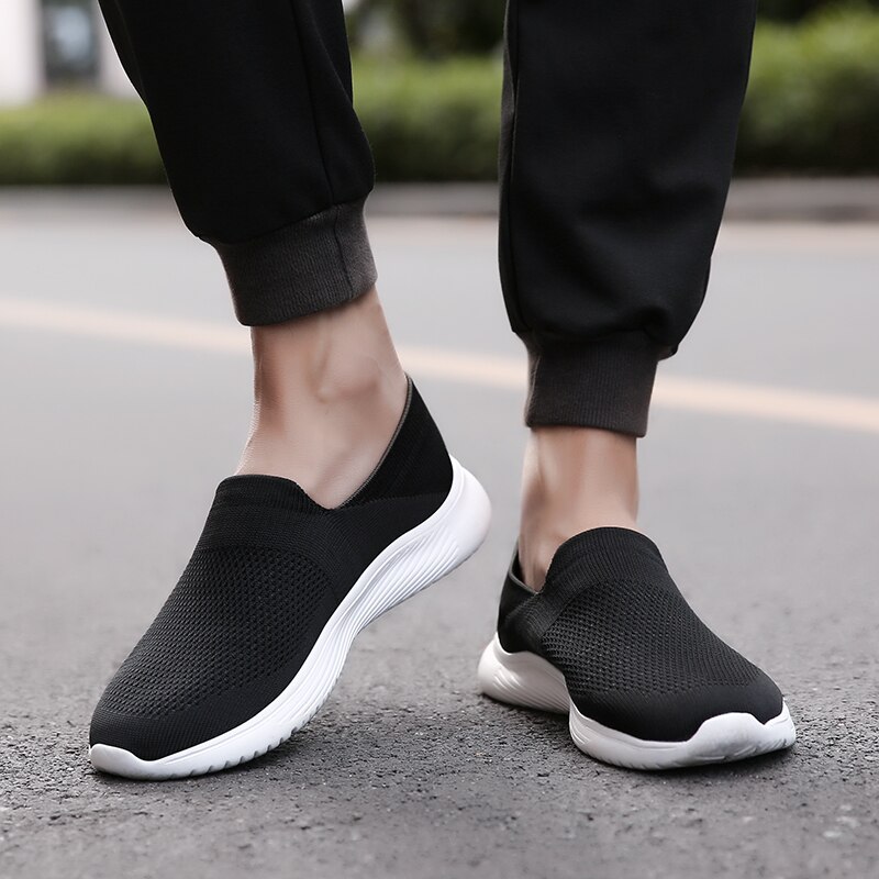 Tenis masculino herr tennisskor utomhus sneakers slip on herr tränare lätta gym sportskor jogging skodon vuxen