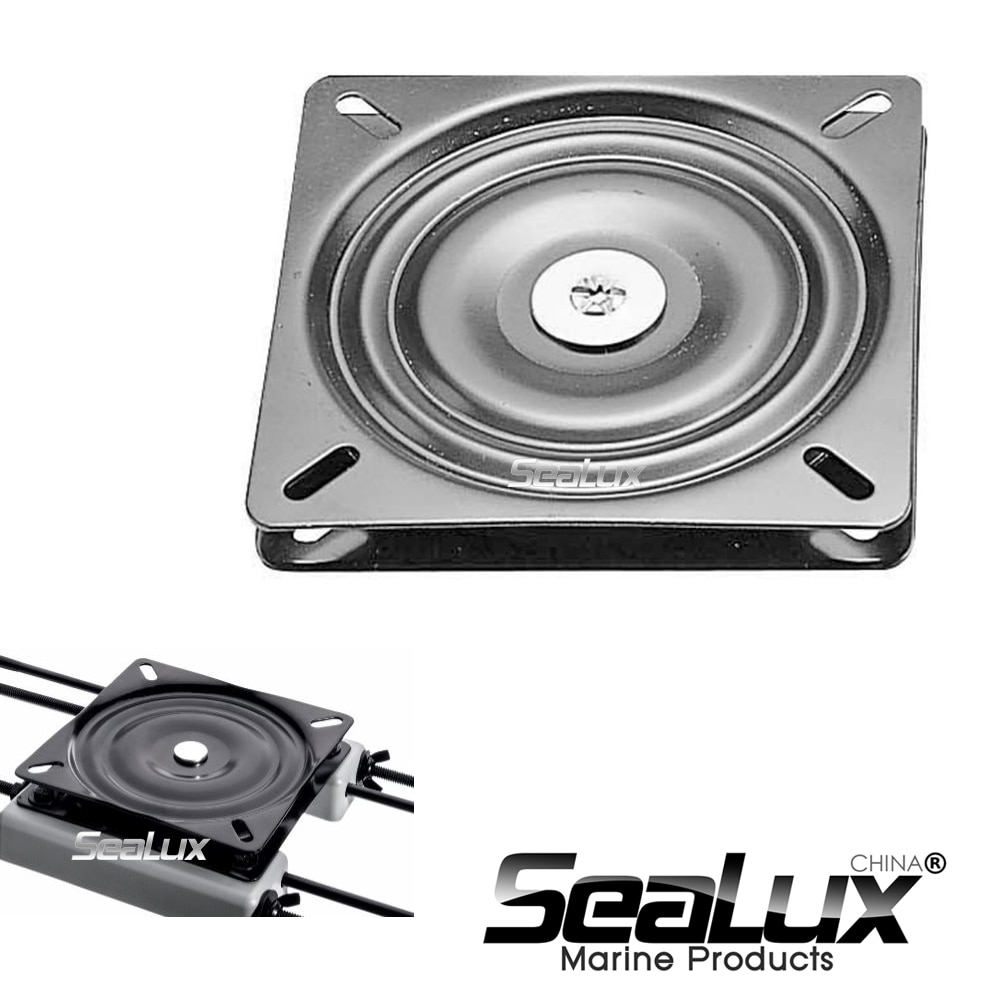 Sealux Seat swivel plate Seat rotation plate 360 degree Bar Stool, Chair, Boat, Van pilot seat, Office, Home Hardware Accessory