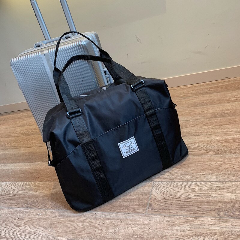 Oxford fabric portable travel bag large capacity shoulder messenger bag outdoor waterproof bag